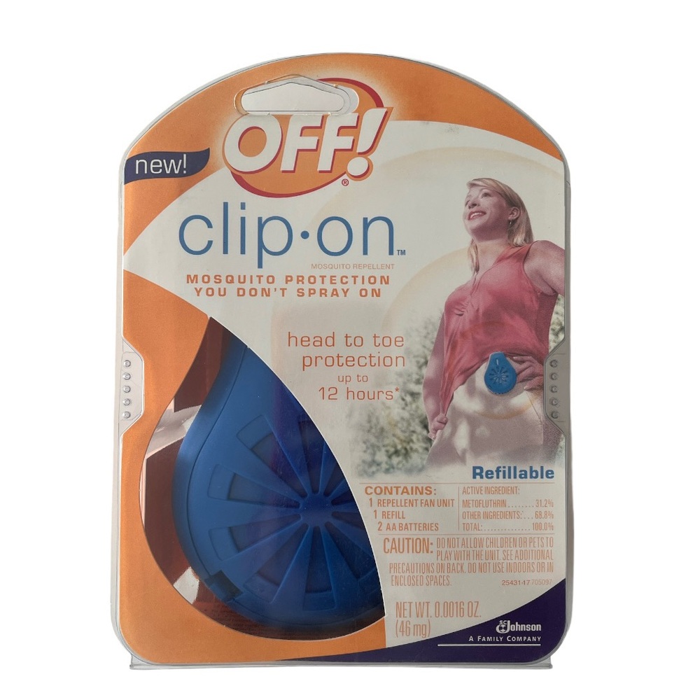 Off! Clip on Mosquito Repellent Fan